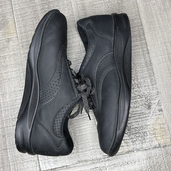 SAS Walk-Easy Nero Leather Walking Shoe Women's 9.5M Charcoal Black - Picture 6 of 8